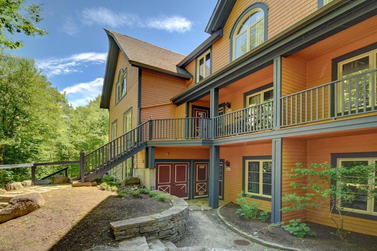 몽트랑블랑 Le Manoir 106-7 By Escapades Tremblant 아파트 외부 사진